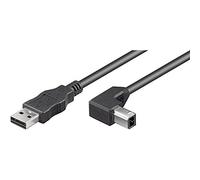 Tecline 1m USB A - USB B - Cable USB (1 m, USB A, USB B, 2.0, Male connector/Male connector, Negro)