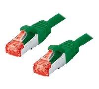 Tecline 71502G - Cable de Ethernet con protección Estrecha contra torceduras (categoría 6, 2 m), Color Verde