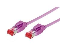 Tecline 71810M - Cable Ethernet (S/FTP, PiMF, EIA/Tia, Clase 6A, 10 m), Color Morado