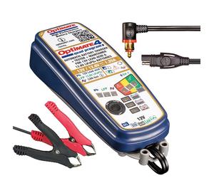 TecMate Caricabaterie OPTIMATE 4 QUAD Program PREMIUM Edition 12V AGM GEL