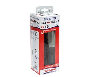 Tecmate O15 Optimate Cable O-15 Separador en Y, de SAE de Entrada a 2 SAE de Salida