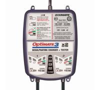 Tecmate Optimate 3 Cargador Mantenedor Ahorro 3 Bancos 12V 0.8A Dual