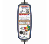 Tecmate optimate 4 Quad 12V Batería Cargador Aparato Mantenimiento Comprobador