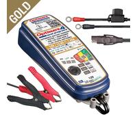 Tecmate OptiMate 4 Quad Program Gold Cargador Batería 12V 1.25A TM630