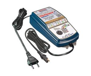 TecMate Optimate 7 12V/24V, TM-260, Cargador-mantenedor con Modo de recuperación para baterías Selladas de 12V 10A/ 24V y 5A en 8 Fases