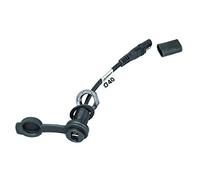 Optimate TecMate Cable O-40s, Toma SAE Impermeable, Montaje en Panel