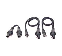 Optimate Tecmate Cable O-67, Kit Adaptador, 3 Piezas, de SAE a CC de 2.5 mmy, Azul