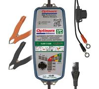 Tecmate Optimate Lithium 4s 6A, TM391, 10 Pasos 12.8V 6A Lithium Expert Cargador y mantenedor de Ahorro de batería, Azul/Verde