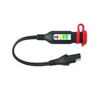 Optimate TecMate Monitor O-125, Monitor de Sistema de Carga/Estado de batería para baterías de Plomo-ácido de 12 V, con conexión SAE en línea