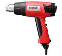 Tecmix 17602 DHG 2000 soplador de aire caliente [230 V - UE] Pistola de calor digital, color rojo