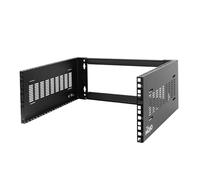 Tecmojo Estante de montaje en pared 4U, estante 4U de 14 pulgadas de profundidad, estante de red de 19 pulgadas para servidores poco profundos y equipos de TI, interruptores de red, soporte de panel