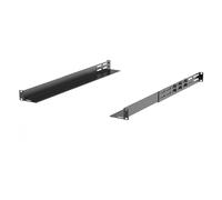 Tecmojo Soporte universal para rack de 1U, riel de estante completo de 4 postes, profundidad ajustable de 20.1 a 31.5 pulgadas para APC HP IBM DELL Compaq