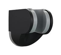 Tecmolog Soporte Ducha Mano Ajustable para Alcachofa Cabezal Ducha Pared ABS Soporte Alcachofa Ducha Negro, ST01B