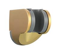 Tecmolog Soporte Ducha Pared Regulable Oro Titanio Soporte de Plástico ABS para Alcachofa Ducha, ST01J