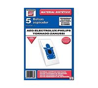 Pack de 5 bolsas de aspirador tecnhogar aeg/electrolux