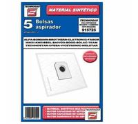 TECNHOGAR 915725 Bolsa Aspirador, Plástico, Blanco