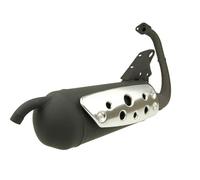 tecni Gas Escape Silent Pro para Aprilia Amico Sr 50, MBK BOOSTER Stunt, Yamaha CW BW BWS NG Spy Slider Zuma 50 Mina Relli AC pie CE