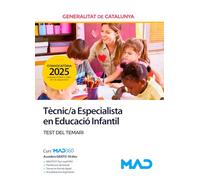 Tecnic/a Esp. en Educacio infantil. Test del temari (2025)