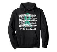 Técnica de conexión a tierra Salud mental - Ansiedad PTSD Conciencia Sudadera con Capucha