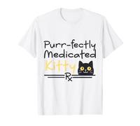 Tecnica de Farmacia y parafarmacia Auxiliares Gato Purrfect Camiseta gráfica económica