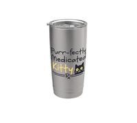Tecnica de farmacia y parafarmacia Auxiliares Gato Purrfect Vaso térmico de acero inoxidable de doble pared