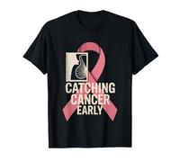 Tecnica De Mamografia Lazo Rosa Deteccion Temprana Tecnologa Camiseta