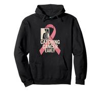 Tecnica De Mamografia Lazo Rosa Deteccion Temprana Tecnologa Sudadera con Capucha