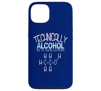 Técnicamente, el Alcohol es una solución Química Divertida Carcasa para iPhone 13