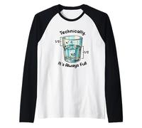 Técnicamente Siempre es una Broma científica Completa Camiseta Manga Raglan
