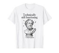 Técnicamente Todavía Pensando Sócrates Filosofía Humor Camiseta