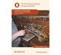 Técnicas básicas de guarnicionería. TCPF110 - Operaciones auxiliares de guarnicionería (SIN COLECCION)