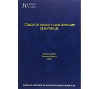 Técnicas de análisis y caracterización de materiales: 39 (Biblioteca de Ciencias)