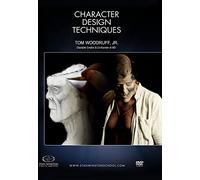 Técnicas de diseño de personajes: bocetos, Photoshop, Escultura y pruebas de maquillaje protésico [DVD]