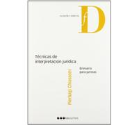 Técnicas de interpretación jurídica: Breviario para juristas (Filosofía y Derecho)