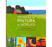 Técnicas de pintura al acrílico : Aprenda con 50 sencillas prácticas (SIN COLECCION)