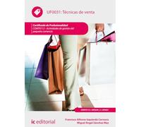 Técnicas de Venta. COMT0112 - Actividades de gestión del pequeño comercio (FORMACION)