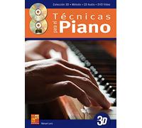 Técnicas para el piano en 3D - 1 Libro + 1 CD + 1 DVD