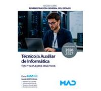 Técnico/a auxiliar de informática - TAI (acceso libre). Test y supuestos prácticos