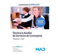 Técnico/a Auxiliar de Servicios de Conserjería de la Universidad de Málaga. Temario y test