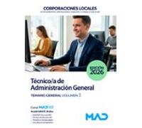 técnico/a de administración general de ayuntamientos diputacione s y o