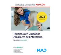 Técnico/a En Cuidados Auxiliares De Enfermería Temario Volumen 1