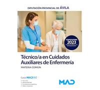 Técnico/a en Cuidados Auxiliares de Enfermería de la Diputación Provincial de Ávila. Materia común