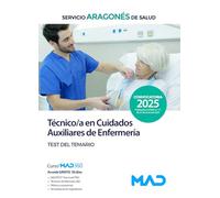 Técnico/a en Cuidados Auxiliares de Enfermería del Servicio Aragonés de Salud. Test del temario