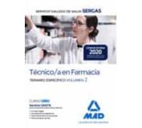 Técnico/a en Farmacia del Servicio Gallego de Salud . Temario específico volumen 2