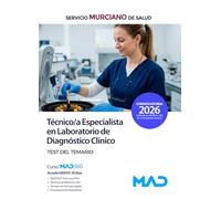 Técnico/a Especialista en Laboratorio de Diagnóstico Clínico del Servicio Murciano de Salud Test del Temario