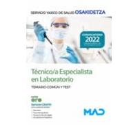 técnico/a especialista en laboratorio de osakidetza servicio vasco d