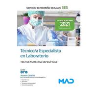 Técnico/a Especialista en Laboratorio del Servicio Extremeño de Salud (SES). Test de materias específicas