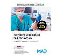 TECNICO;A ESPECIALISTA LABORATORIO TEMARIO 2 SAS