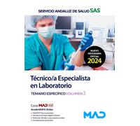 TECNICO/A ESPECIALISTA LABORATORIO TEMARIO 3 SERVICIO ANDAL | Aa. Vv.
