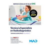 TECNICO/A ESPECIALISTA RADIODIAGNOSTICO TEMARIO 2 ANDALUZ S | Aa. Vv.